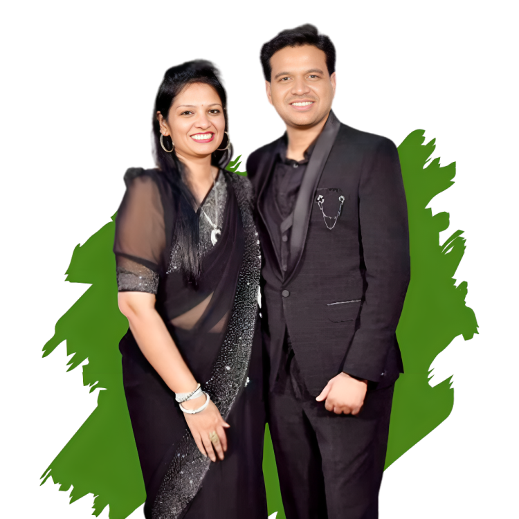 Best Herbalife Nutrition Centre in Dhamtari - Poonam and Bhupesh Sahu, Certified Health Coaches at Prayas Nutri Hub