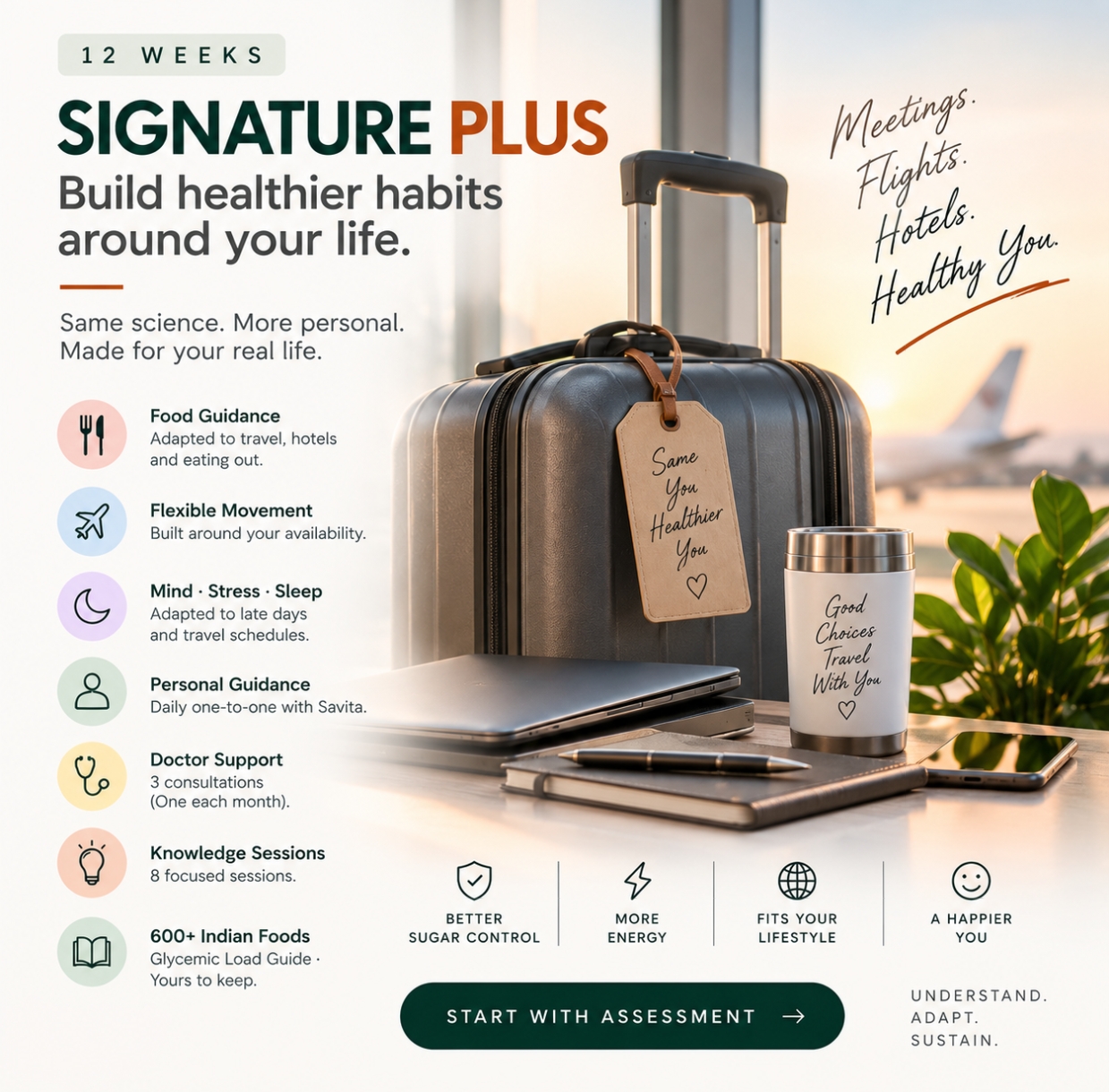 Sugar Health Signature Plus — 12 weeks