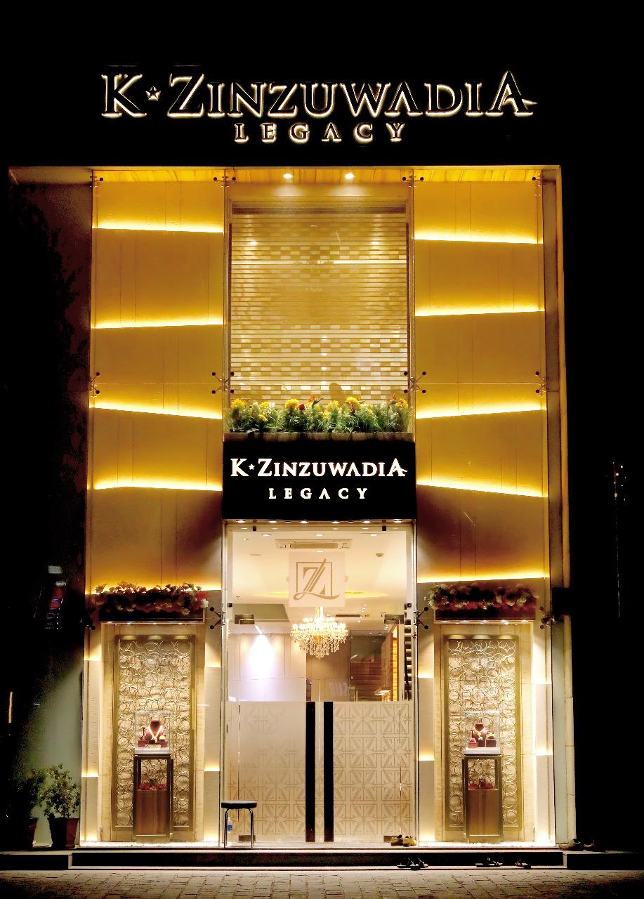 Premium showroom experience at K Zinzuwadia Legacy Jodhpur Cross Road