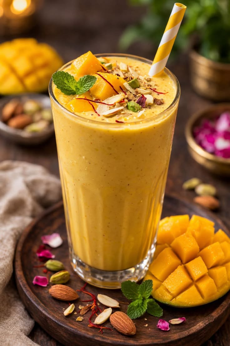 Tropical mango shake