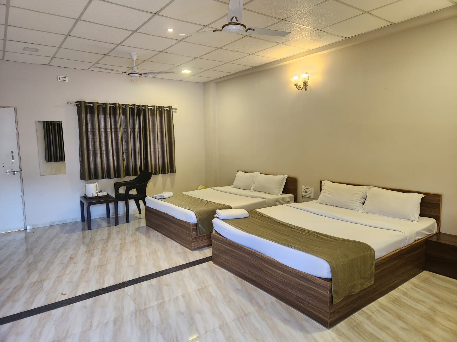 Luxury resort rooms at Fortview Resort, Daulatabad