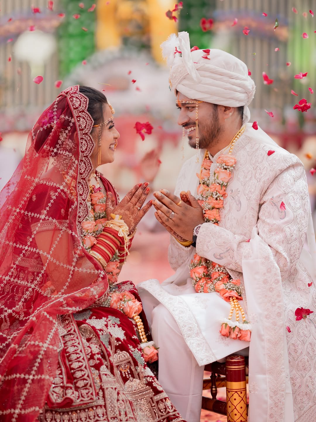 Best wedding photography in Hyderabad - candid bride and groom moment