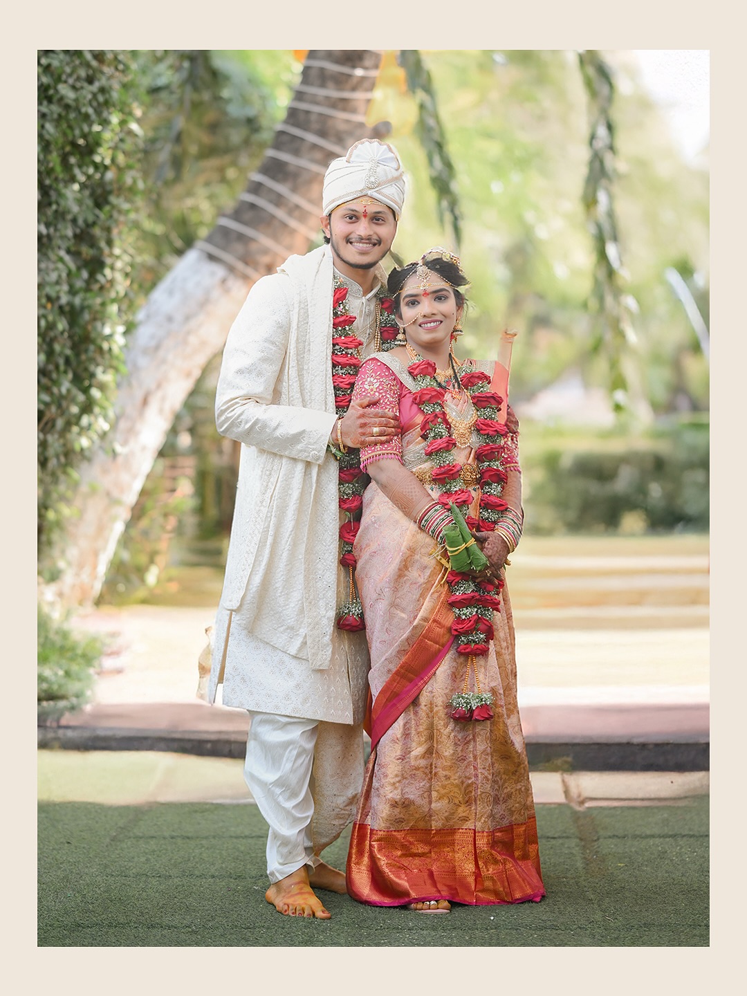 Best destination wedding photographer in India - beach wedding setup