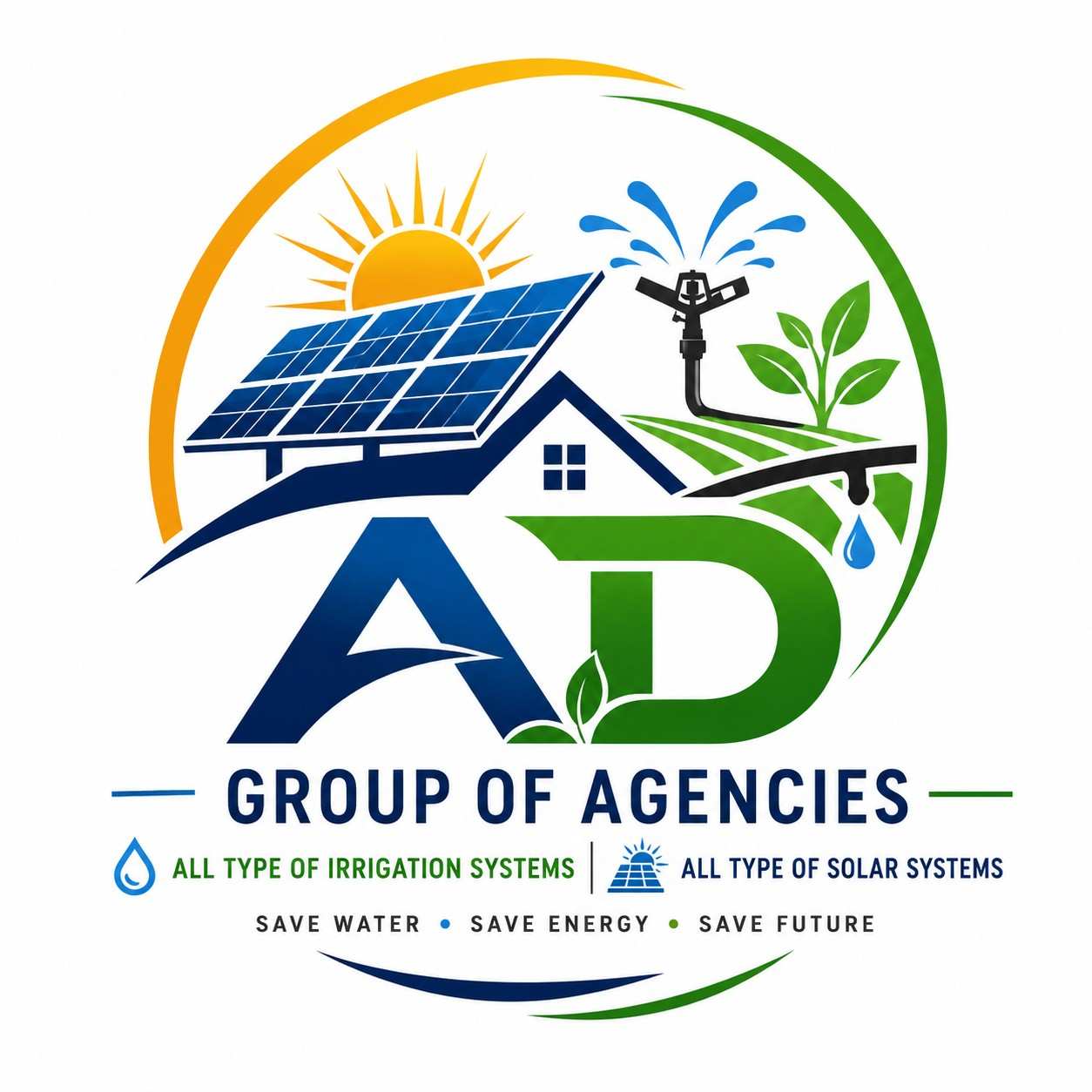 A D Group Of Agencies Logo