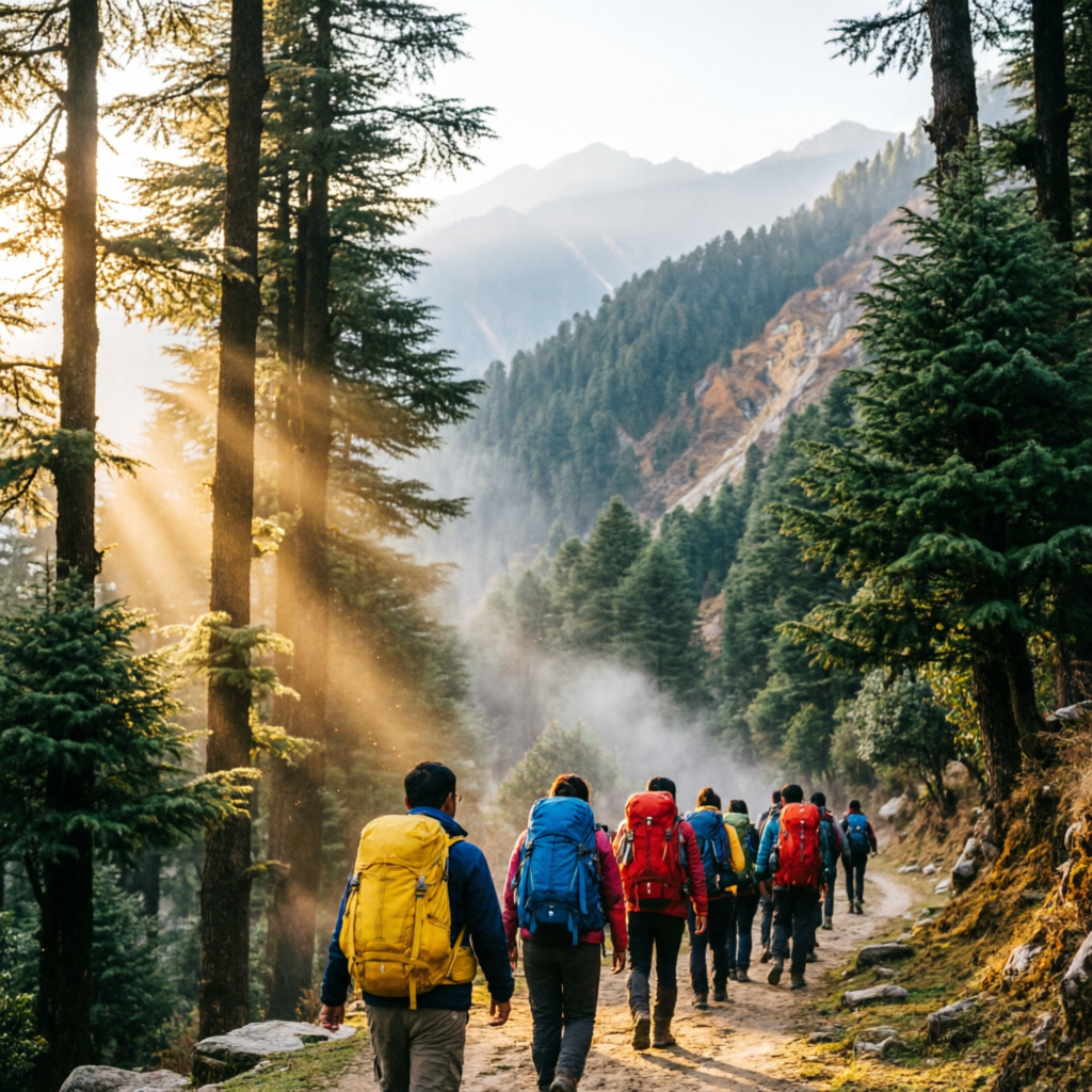 Shrikhand Mahadev Trekking in Nirmand Kullu