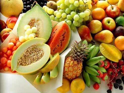Imported fresh fruits