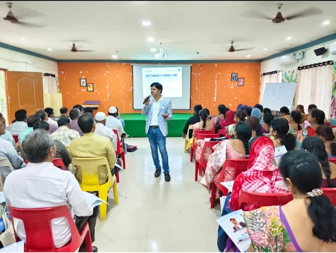 Public speaking and presentation practice at WILL2CAN Institute Hyderabad