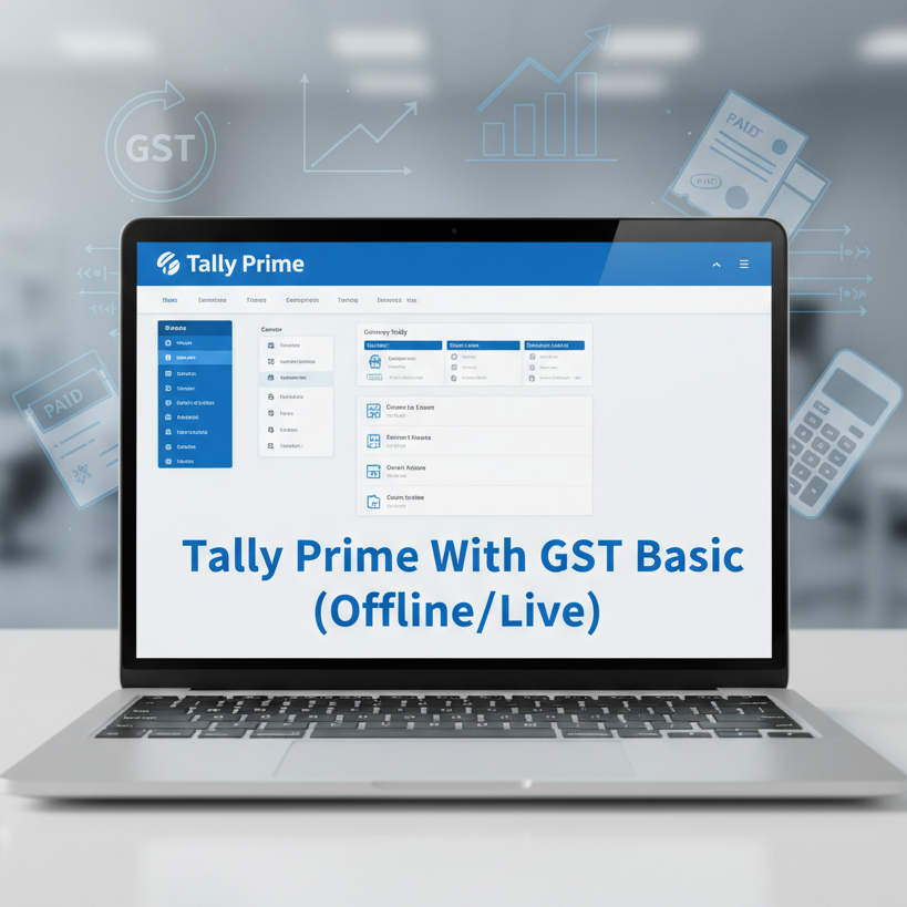 Tally Prime with GST Course in Pratap Nagar Jaipur