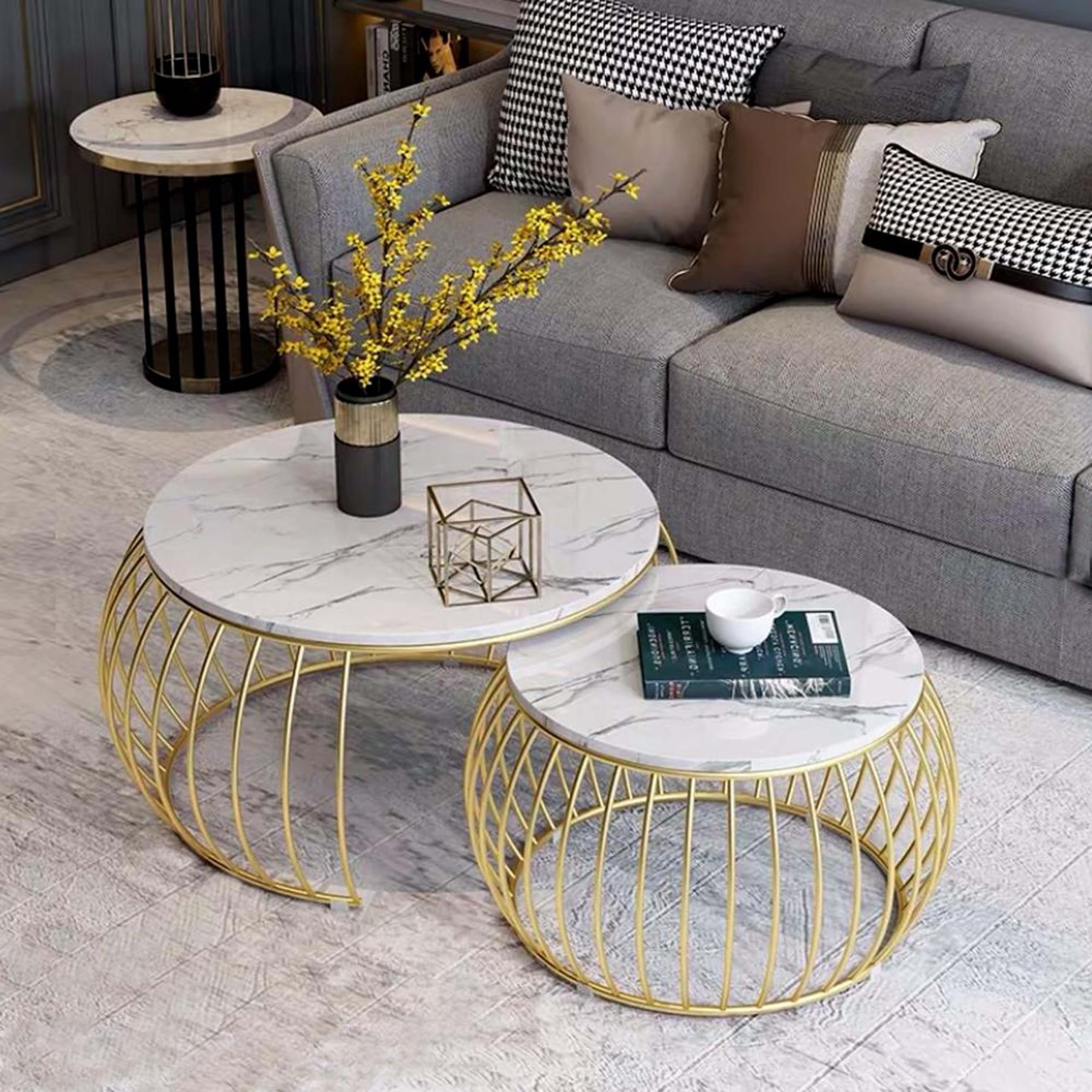 Coffee tables and side tables at Pune furniture shop