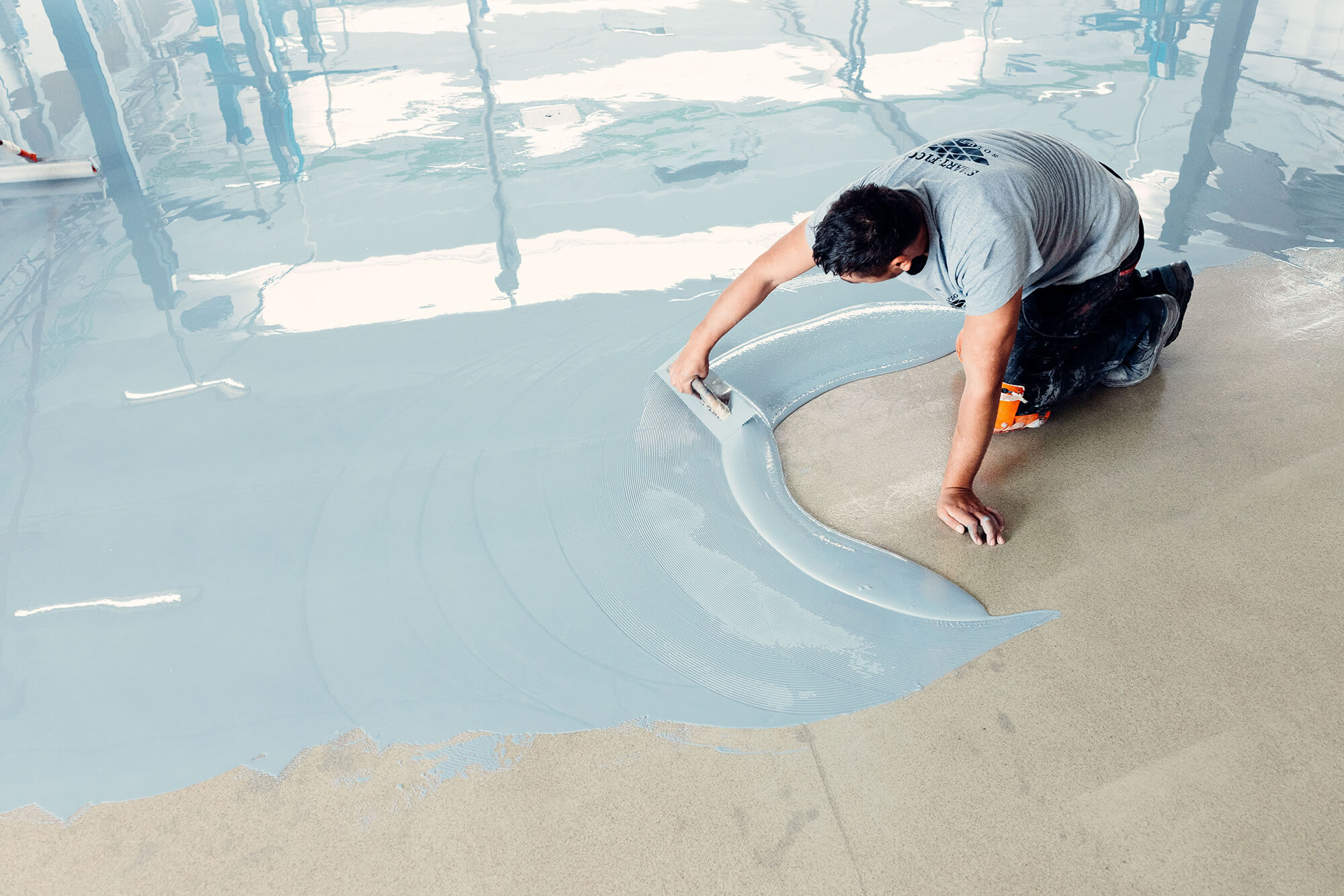 Transparent stone coating and paint remover