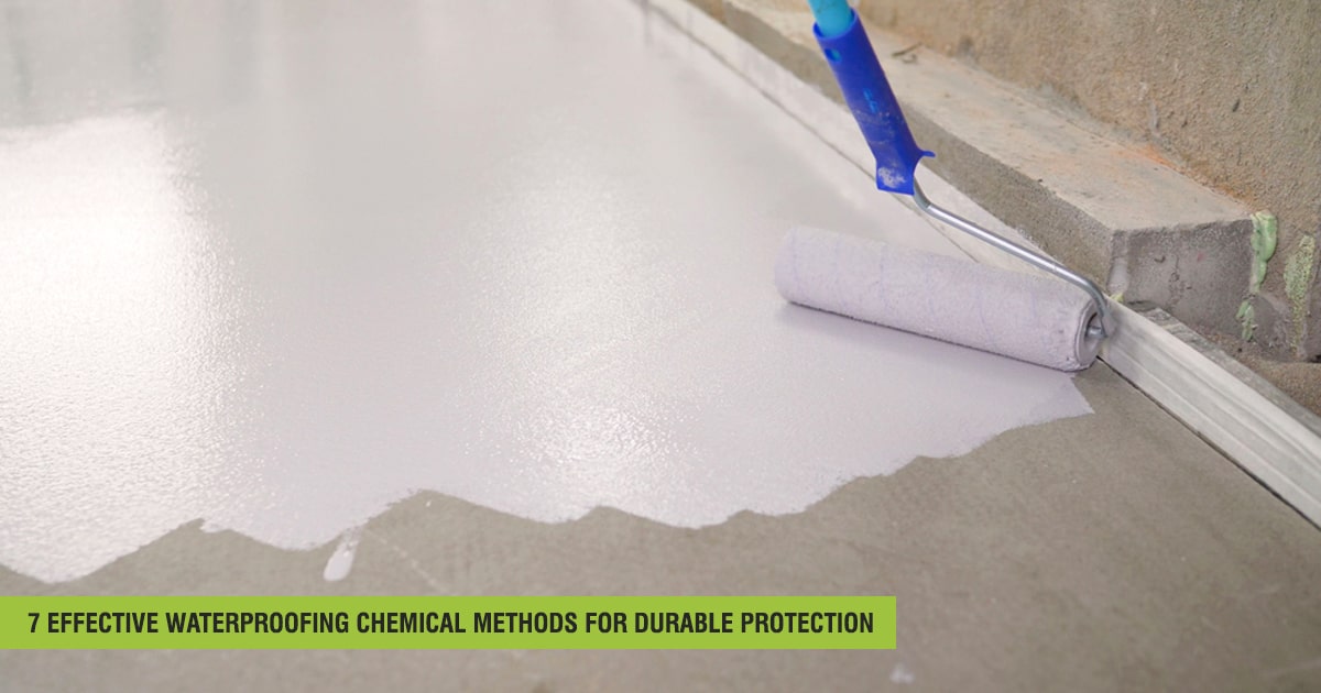 Advanced waterproofing chemical solution