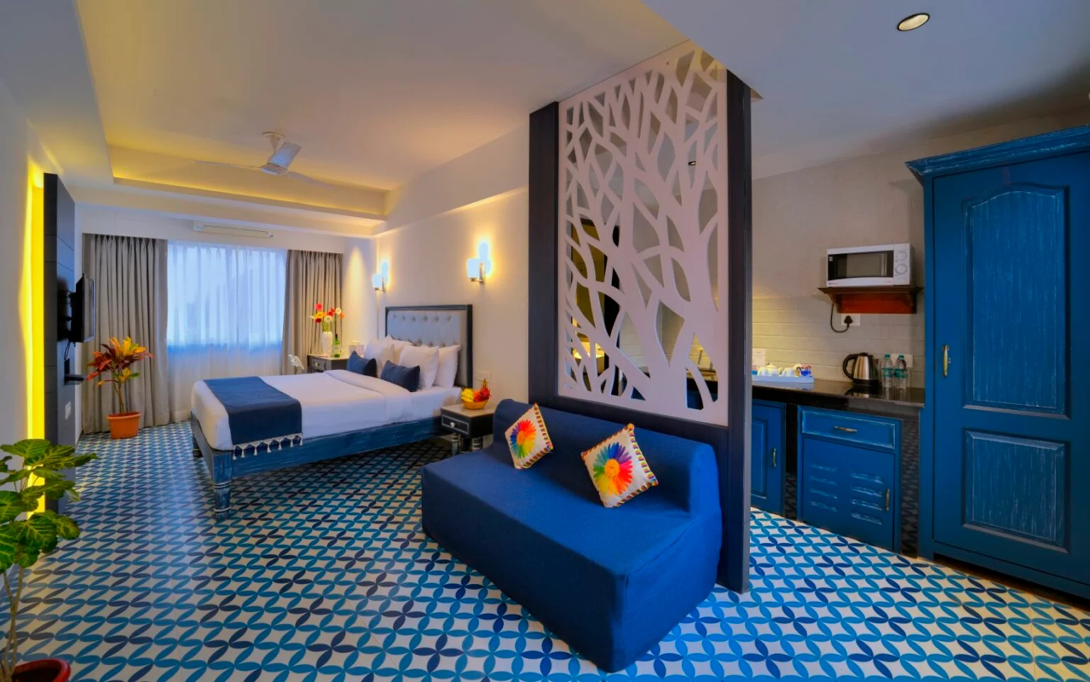 Luxury suite at Treehouse Nova boutique hotel South Goa