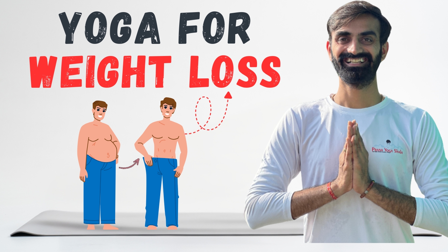 Yoga for weight loss program - transformation through yoga practice at Prana Yoga Shala Jodhpur