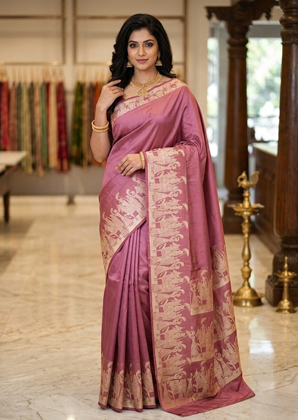 Banarasi Silk Saree Display