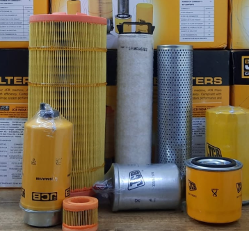 JCB Filter Kit - Engine Oil Filter, Fuel Filter, Air Filter, Hydraulic Filter - Ankit Earth Movers Delhi