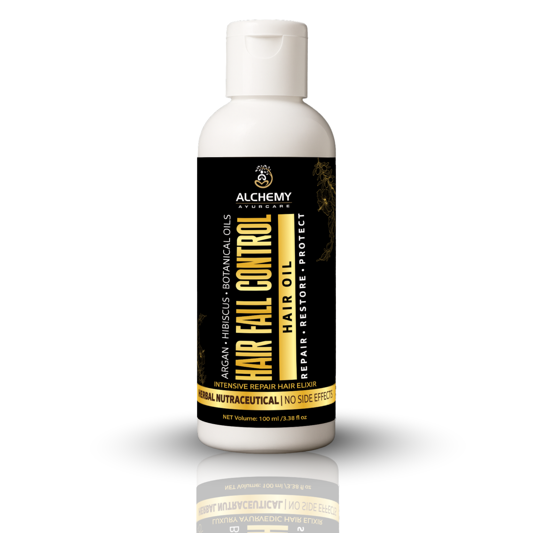 Hair Fall Control Hair Oil with Argan Oil and Hibiscus