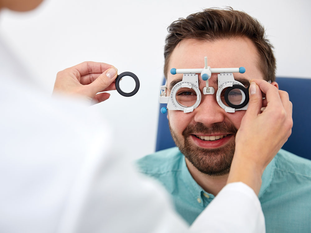Eye power checkup