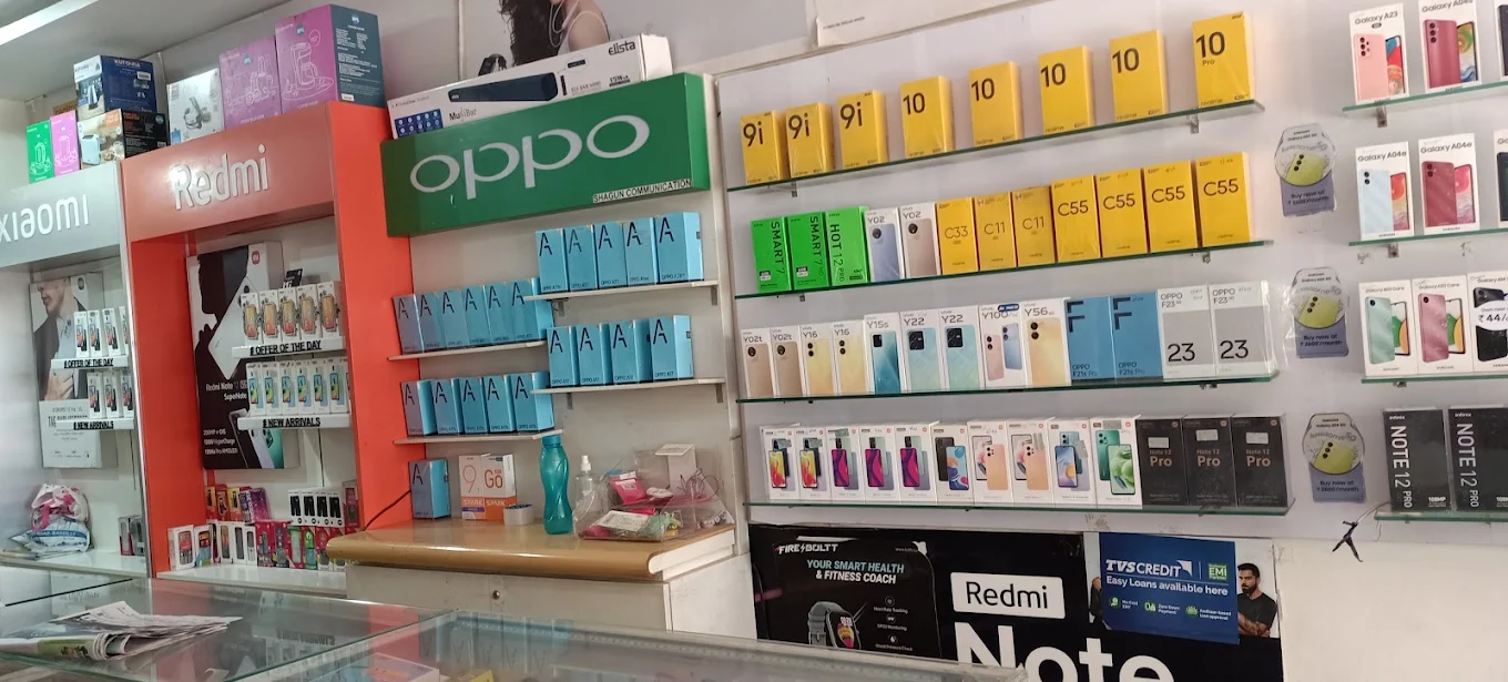 Inside Shagun Communication Store