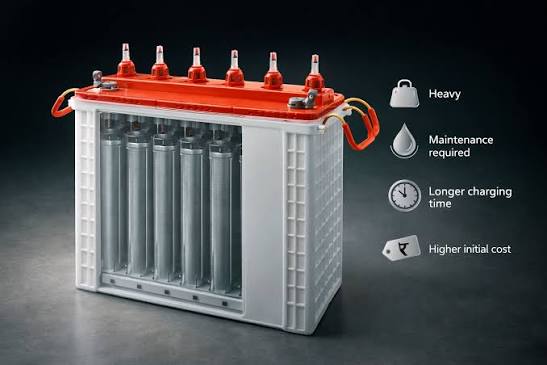 Tubular and lead-acid inverter batteries