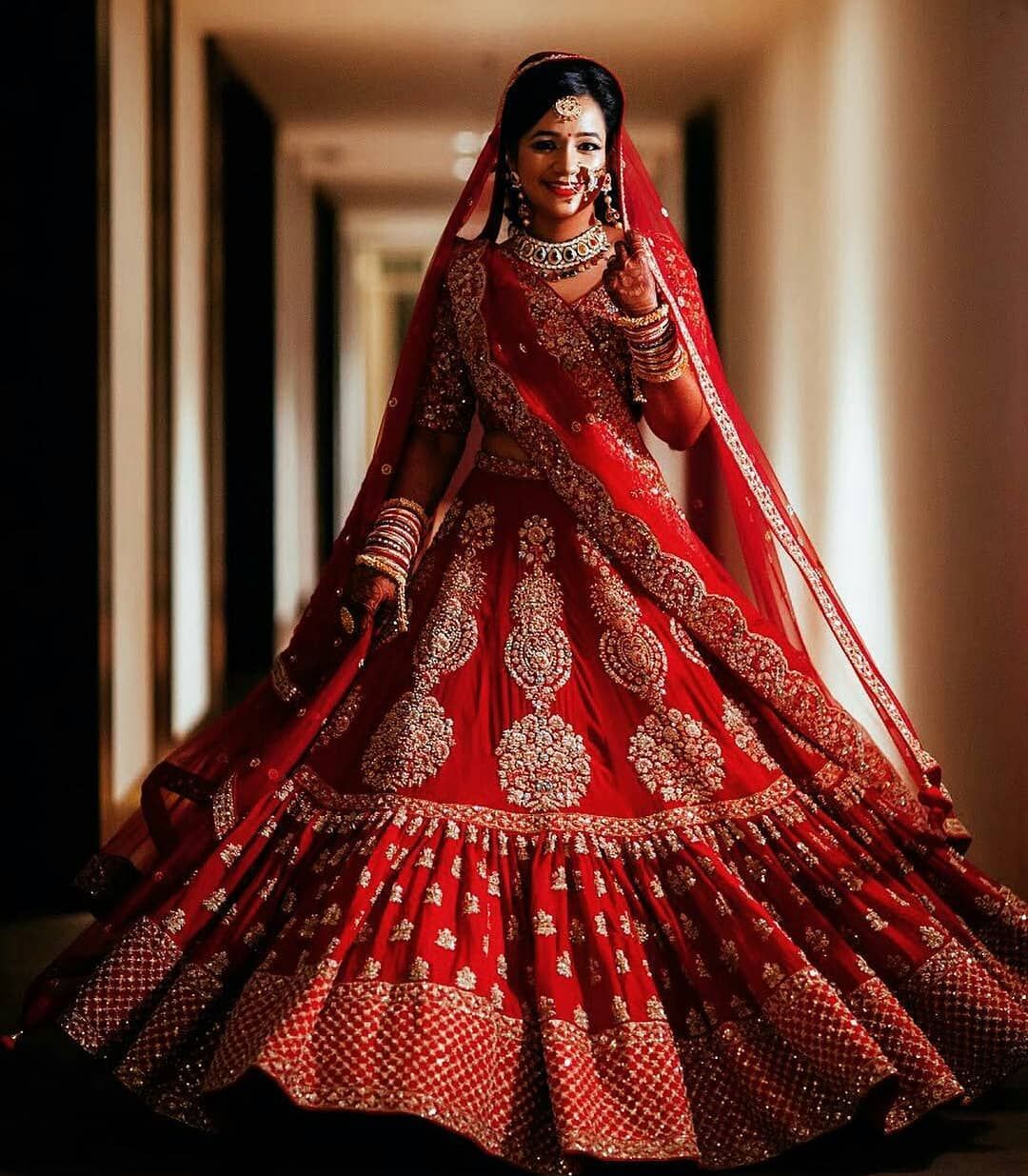 Bridal Lehenga Chunni at Garg Saree Mahal Tauru - Luxurious Festive and Wedding Lehenga Sets