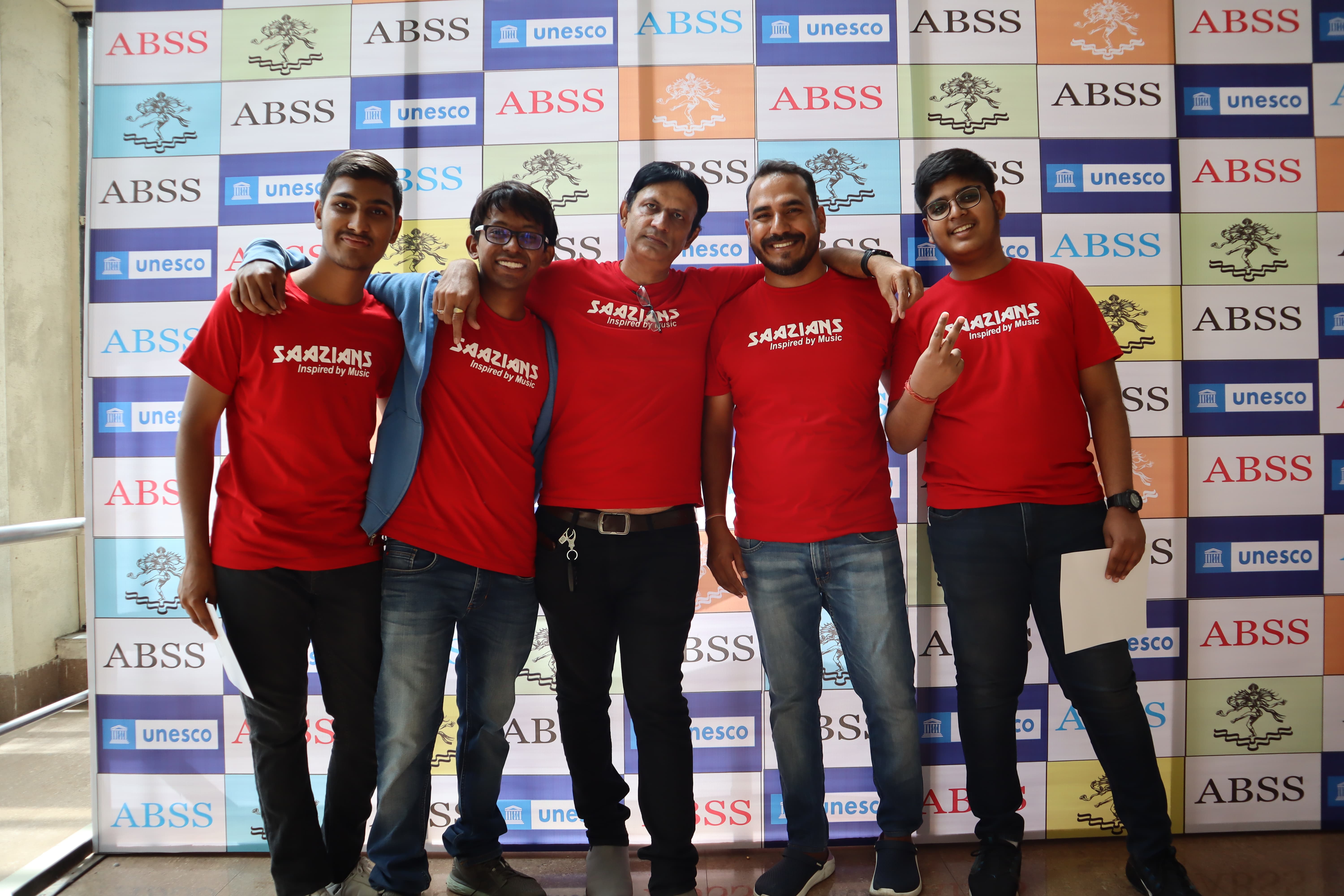 Singer performing live at a SAZ Music event in Pune