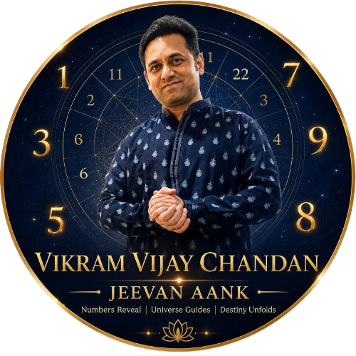 Vikram Vijay Chandan - Jeevan Aank Numerologist Badge