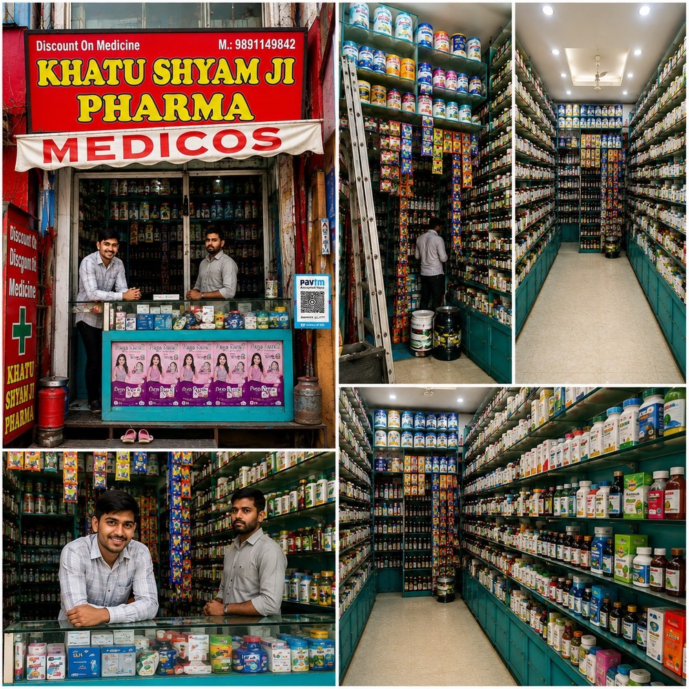 Khatu Shyam Ji Pharma pharmacy interior