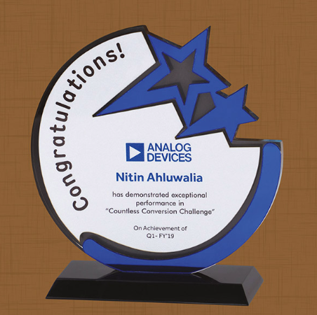 Acrylic trophies for corporate gifting in Nagpur