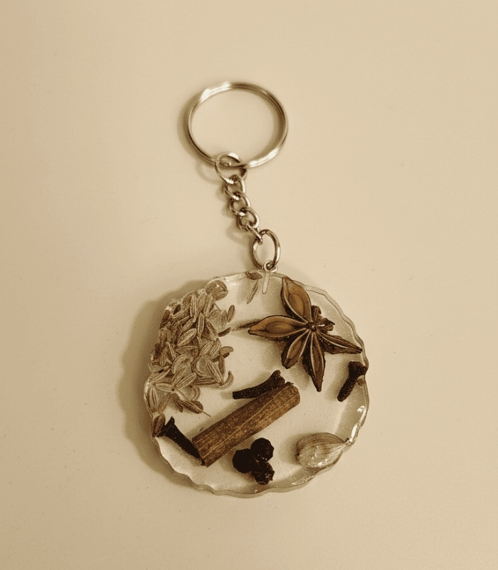 Handcrafted Resin Art with Botanical Elements - Samee's Crafts