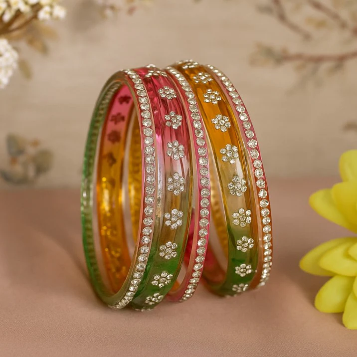 Glass Bangles Kota - Colorful Traditional Indian Glass Bangles