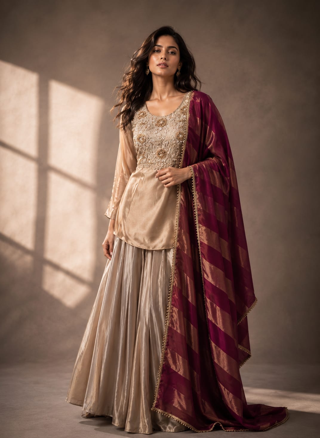Inside the luxury women boutique in Thaltej Collection Display 1