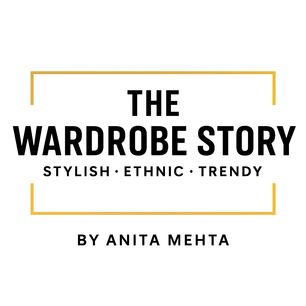 The Wardrobe Story By Anita Mehta Logo - Best Women Boutique in Thaltej Ahmedabad