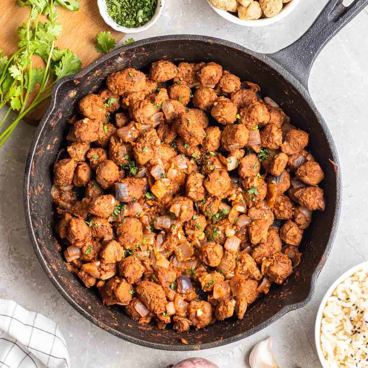 Soya Masala Tofu Delhi – Soya Heart