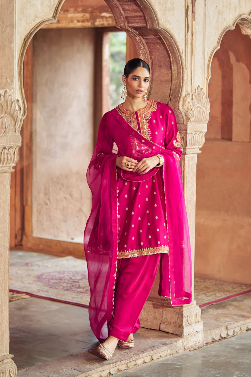 Bhabhi Jee embroidered designer suit set Muzaffarpur