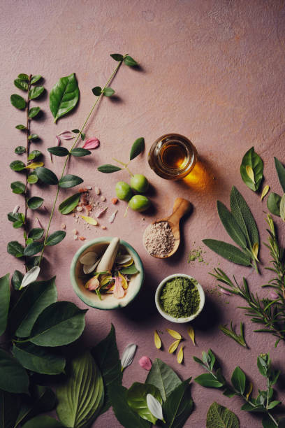 Traditional herbal preparation ritual — Indora Organic herbal beauty products Bundi