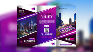 Printed trifold brochures and catalogues