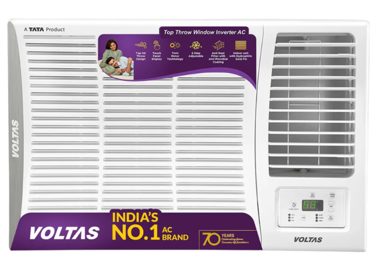 Voltas Window AC 1.5 Ton 5★ - 185INV Elite