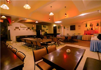 Banquet hall and multi-cuisine dining at Club Platinum Resort