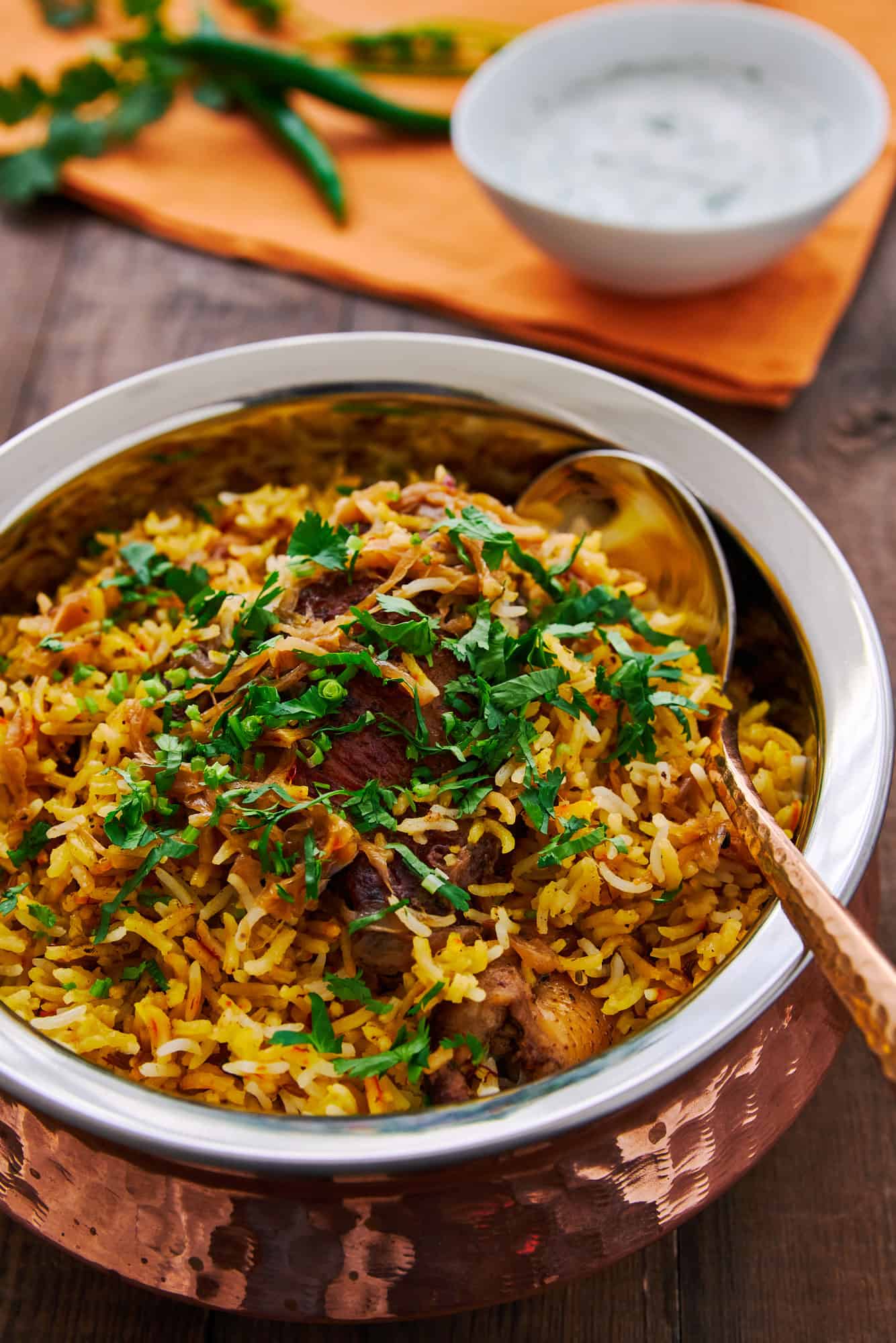 Rice and Biryani Counter with Indian Breads