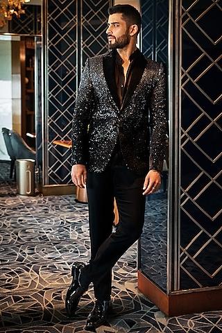 Men's party wear collection at retail clothing store LAXMI NAGAR Delhi with designer shirts and blazers
