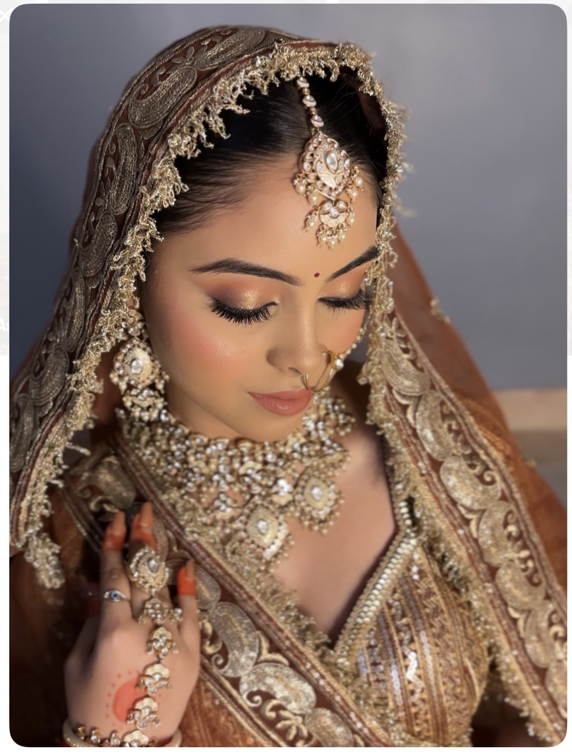 Bridal Glam Look
