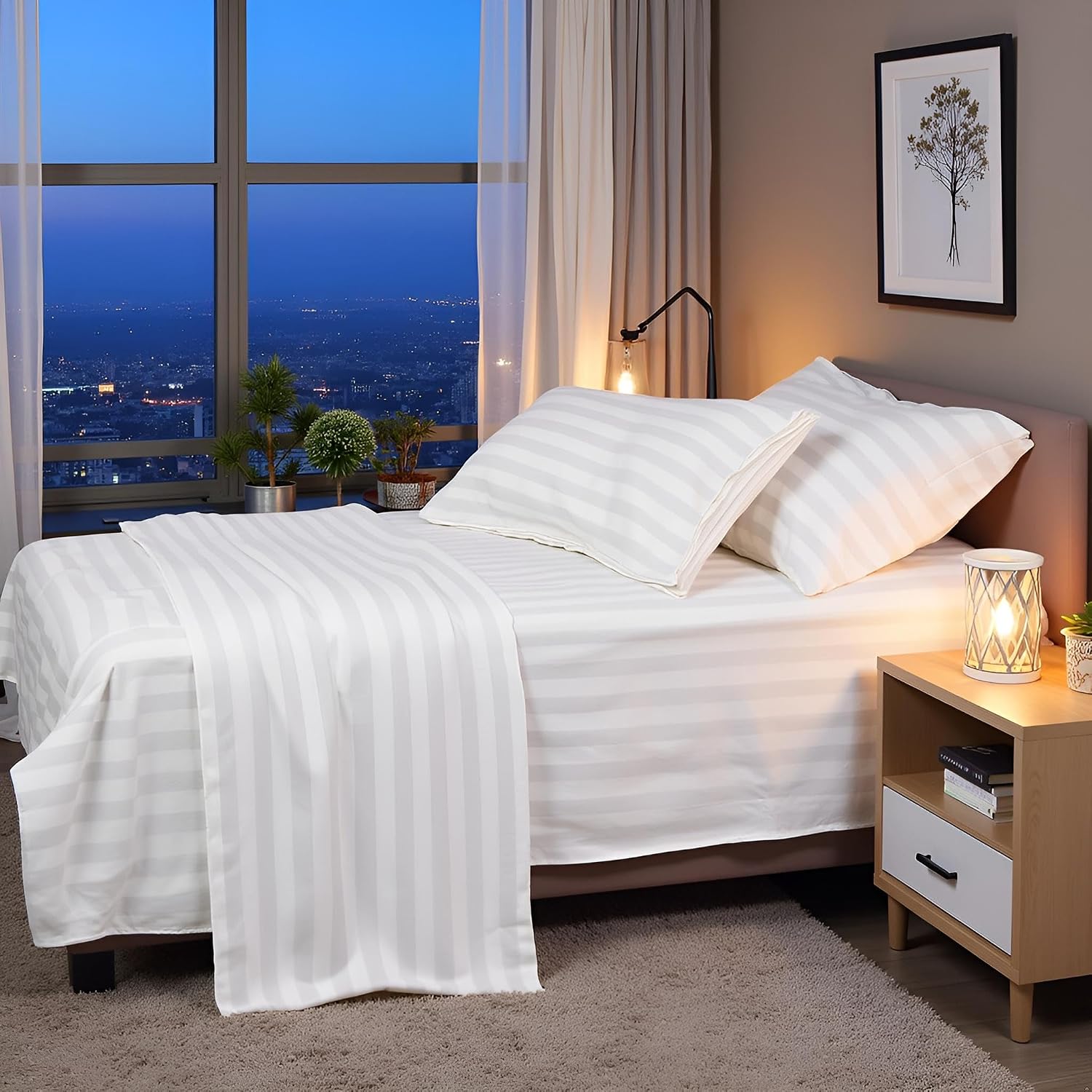 Hotel Textiles and Furnishings — luxury hotel bedding, towels and bathrobes supplied by home decor exporter in Mumbai
