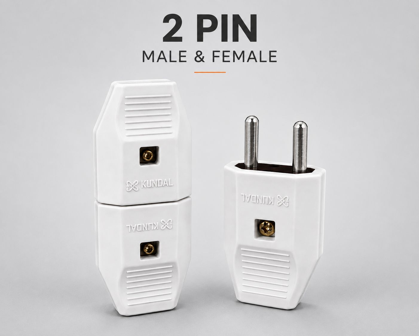 2 Pin Male & Female