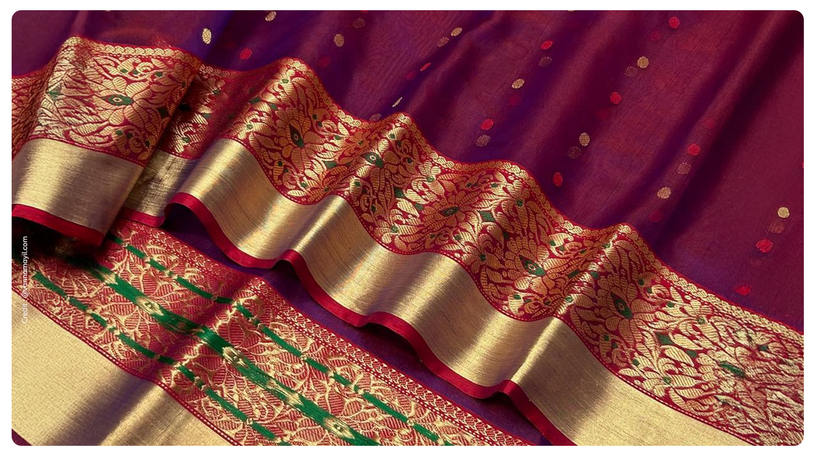 Chanderi Fabric for Women's Indian Clothing Indore Madhya Pradesh