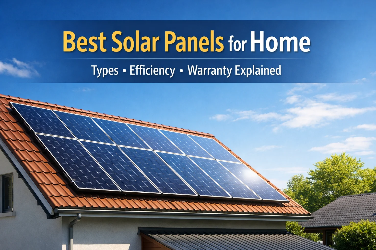 Residential rooftop solar installation