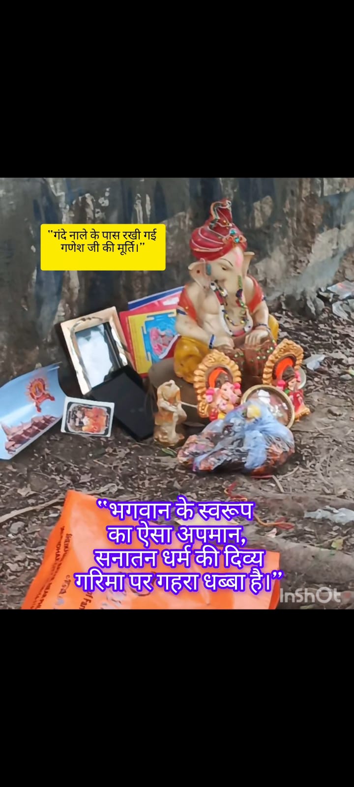 Prabhu Seva Rath sevaks performing ritual idol immersion service in Delhi NCR