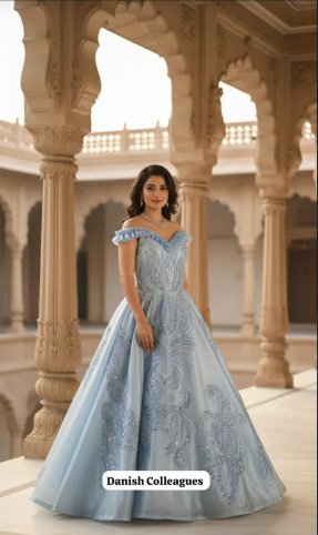 Reception Outfit Rental - Party Lehenga