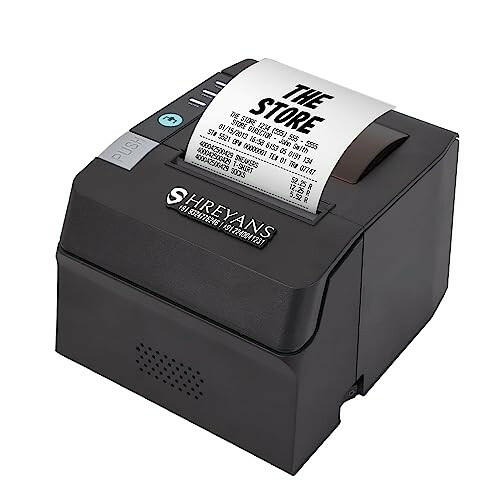 Compact 2-inch mini thermal bill printer for small counters