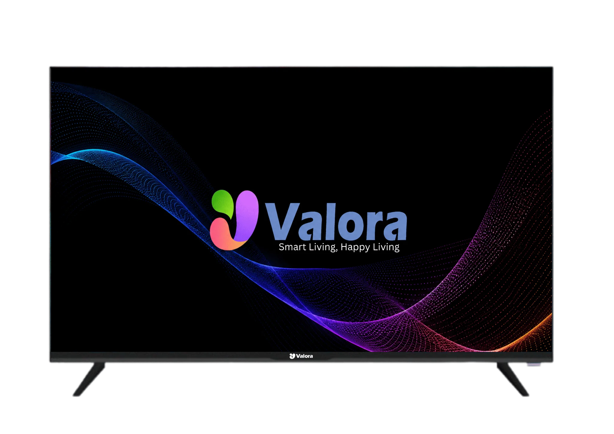 Valora Smart LED TV boot screen — best home appliance brand in Siddharth Vihar, Ghaziabad
