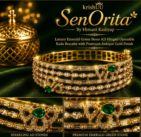 Premium scented candles and jewellery display at KrishUU Ghaziabad